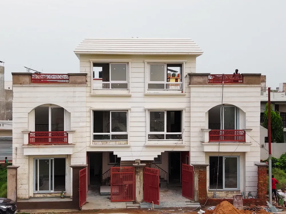 Kanti Niketan structural construction progress photograph
