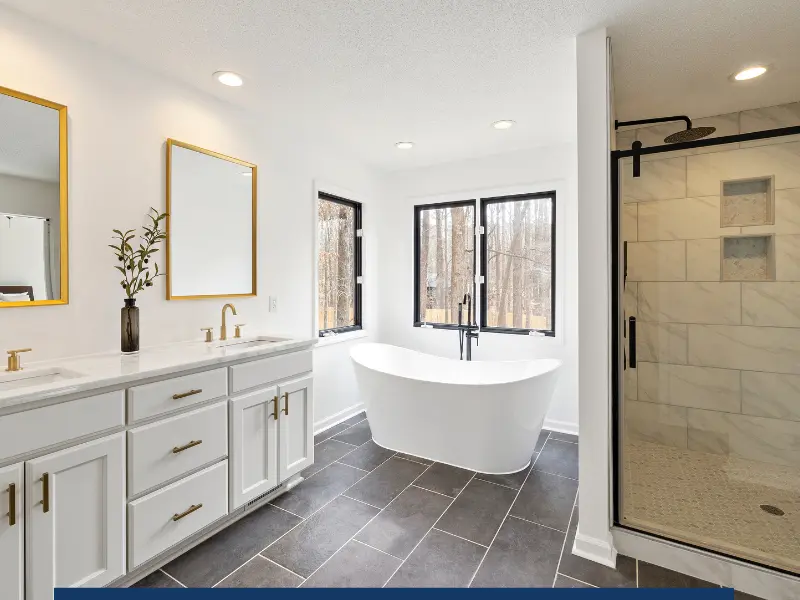 Kanti Niketan villa ensuite bathroom sanctuary interior